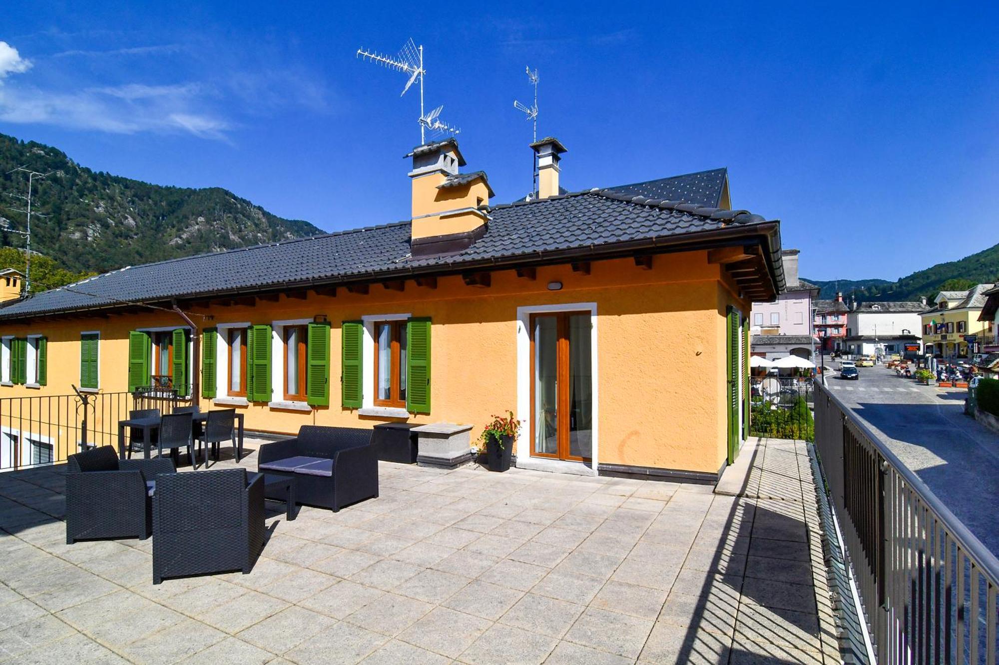 La Terrazza Apartman Malesco Kültér fotó